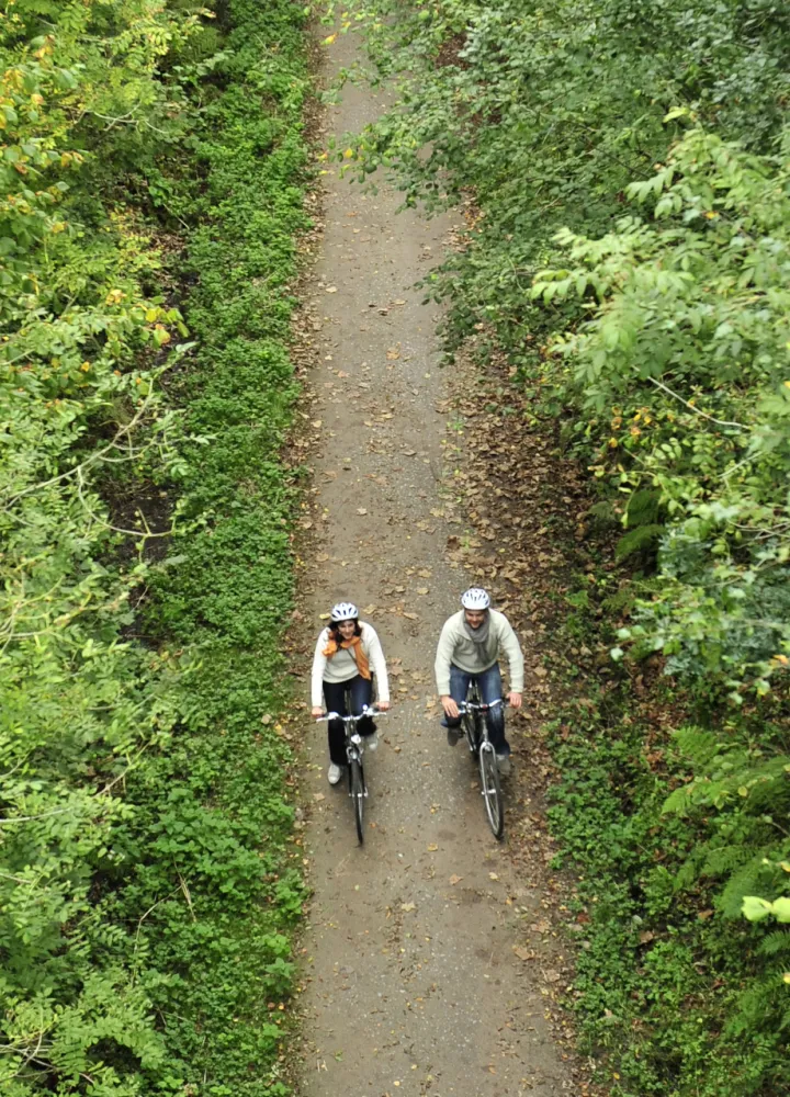 La "Worth Way" sur l'Avenue Verte London-Paris