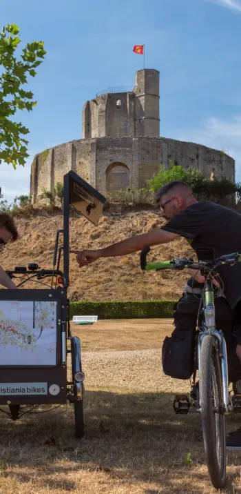 Visite du château de Gisors